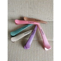 Aupoaz Hair Clips for Styling and Sectioning, Non Slip Hair Clips with Silicone Band, No -Trace Hair Clips for Thick and Thin Hair - Professional Salon Hair Clips (6 Pack)